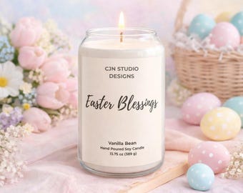 Easter Scented Soy Candle