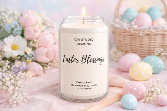 Easter Scented Soy Candle