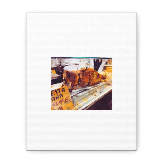 Roast Pork Sandwich, Italy, Porchetta Canvas