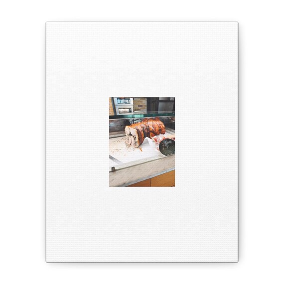Italy, Porchetta Canvas