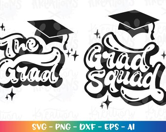 Download Graduation Squad Svg Etsy