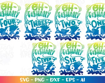 Download Fishing Birthday Svg Etsy