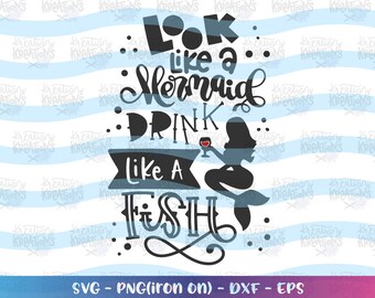 Download Drink Like Fish Svg Etsy