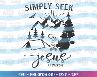 Free Free 110 Camping And Jesus Svg SVG PNG EPS DXF File