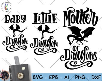 Download Mother of dragons svg | Etsy