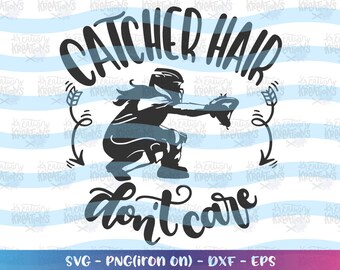 Download Softball Catcher Svg Etsy
