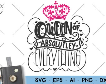 Download Queen Everything Svg Etsy
