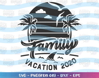 Family Vacation Svg Etsy