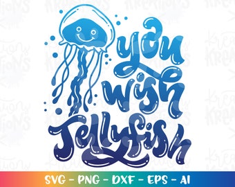 Download Cute Jellyfish Svg Etsy