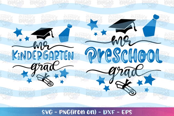 Download Graduation Svg Mr Kindergarten Grad Svg Mr Preschool Grad Boy Etsy