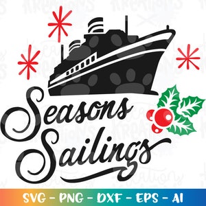 Kreuzfahrt Schiff svg Kreuzfahrt Schiff Clipart Bügeln auf Schnittdatei Silhouette Cricut Kamee sofortiger Download Vektor png eps
