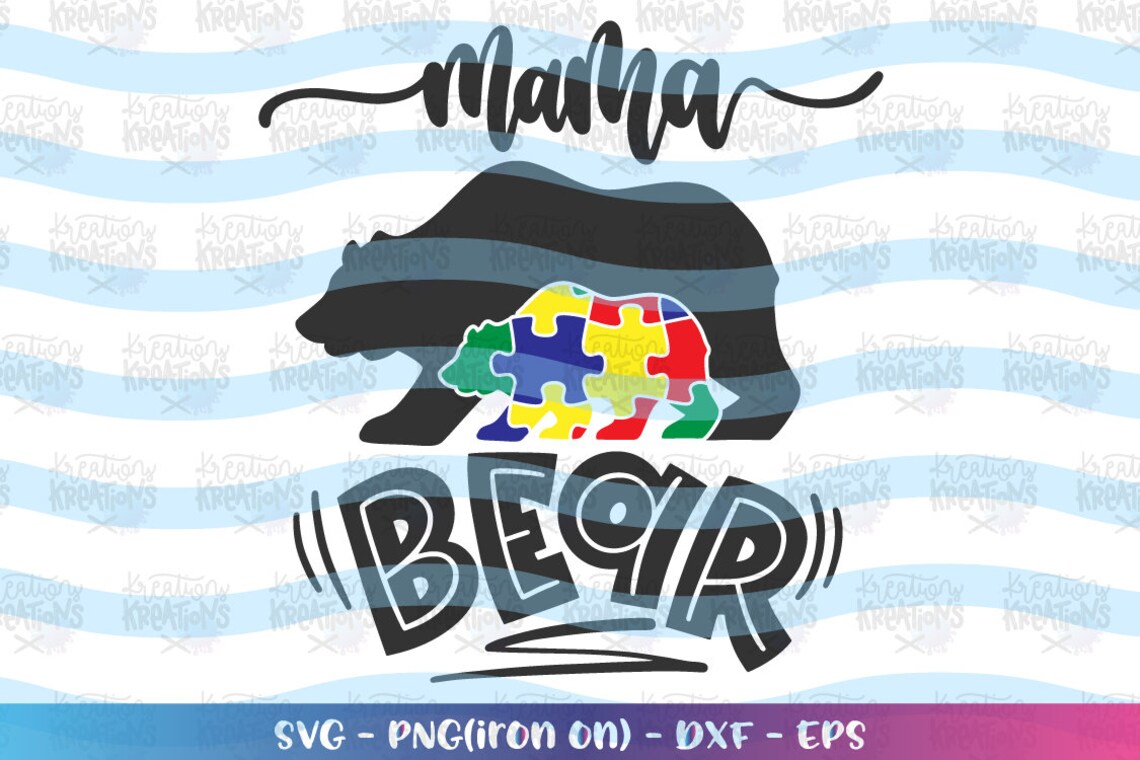 Free Free Mama Bear Autism Svg Free 807 SVG PNG EPS DXF File