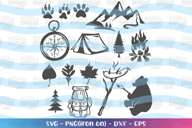 Free Free 344 Camping Svg Bear SVG PNG EPS DXF File