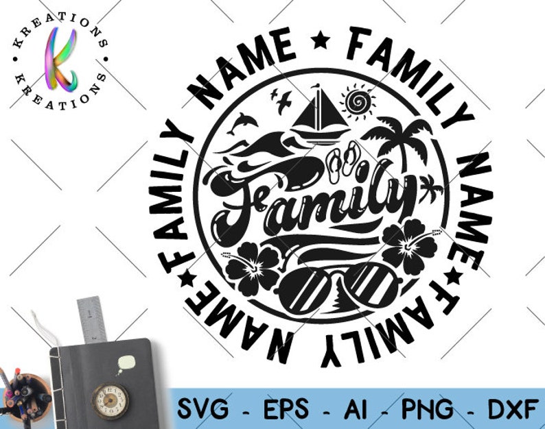 Download Family Vacation svg Custom Family Names svg Customized ...