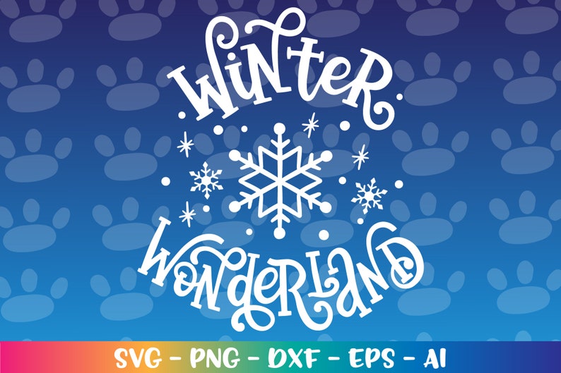 Winter Wonderland Svg Christmas Snowflakes Winter Snow Globe Snowman ...