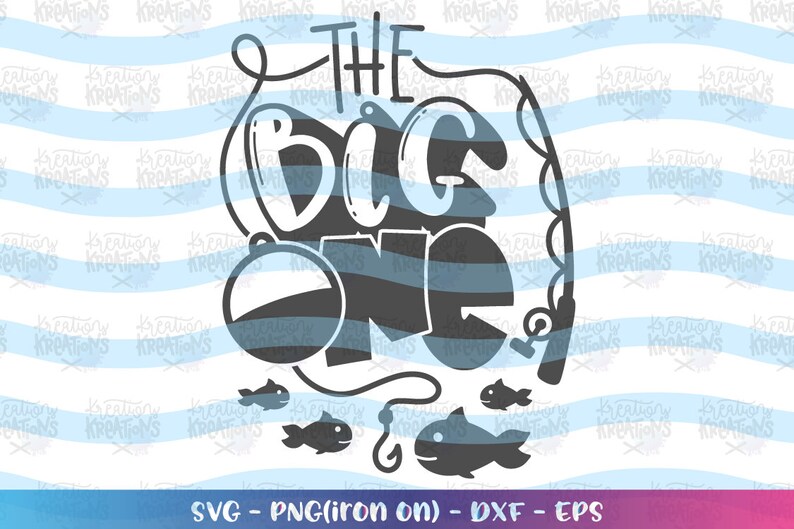 Download The Big ONE svg fishing birthday svg One year old baby ...