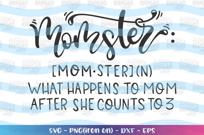 Download Momster SVG Momster meaning dictionary funny mom print ...