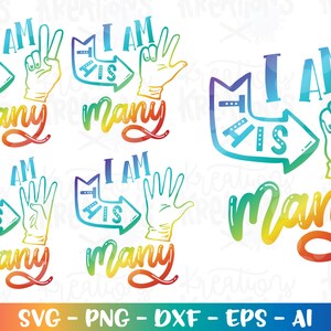 Compleanno in formato SVG sono così tanti Gesto della mano compleanno bambini carini bambino SVG stampa ferro su file di taglio Cricut Silhouete Download istantaneo SVG png dxf