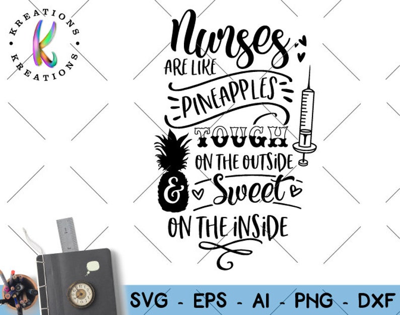 Download Nurse quote svg Nurse sayings pineapple nurse quote svg summer | Etsy