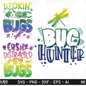 Bug Hunter SVG Explorez Bugs camping chemise enfants aventure en plein air dessinés à la main impression impression fer sur fichiers découpés cricut Télécharger le vecteur png