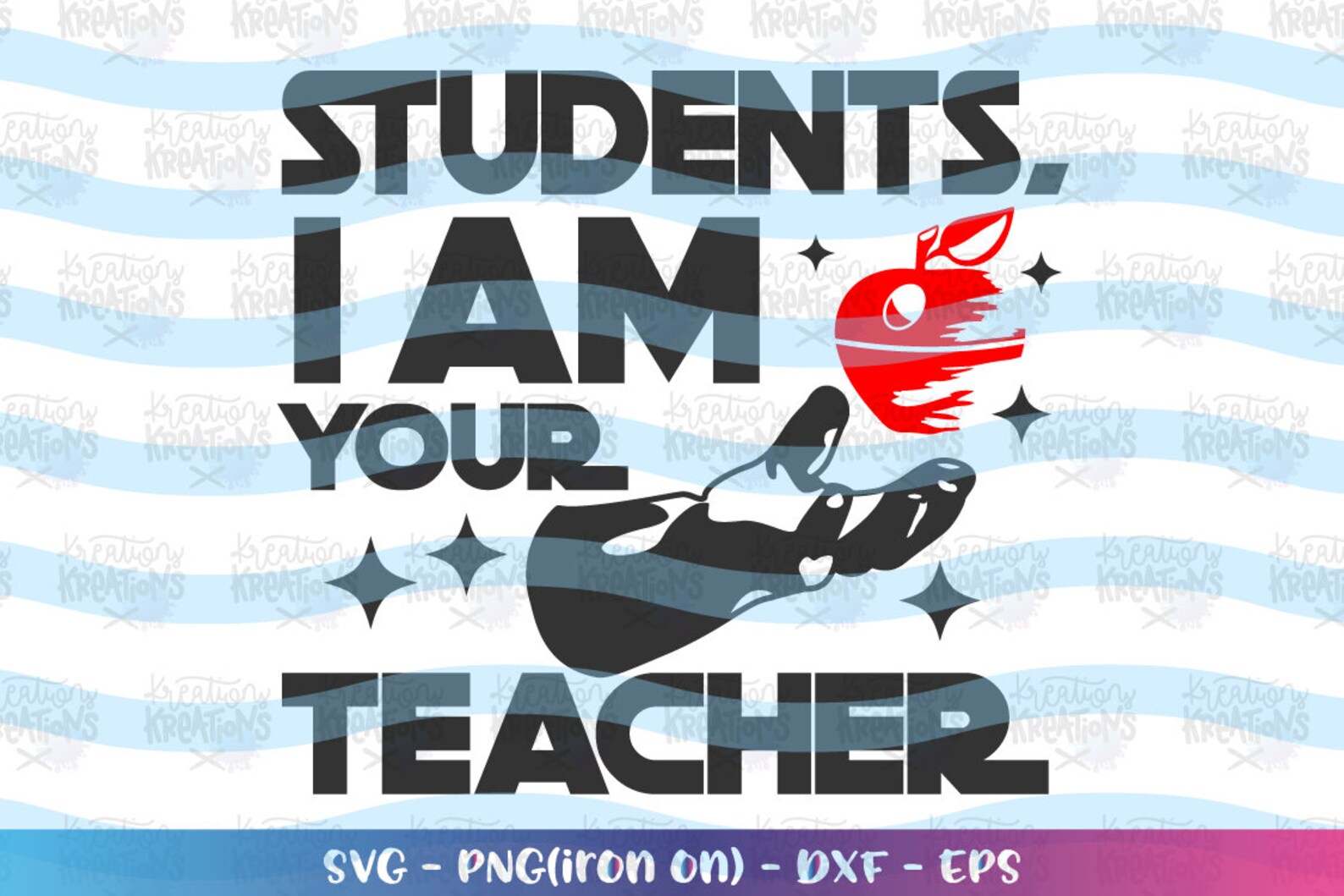 Teacher SVG Students I am your Teacher SVG clip art print | Etsy