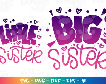 Big Sister Iron On - Etsy