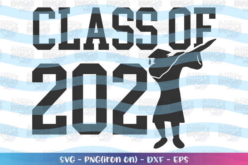 Dabbing graduate SVG class of 2021 graduation boy grad | Etsy