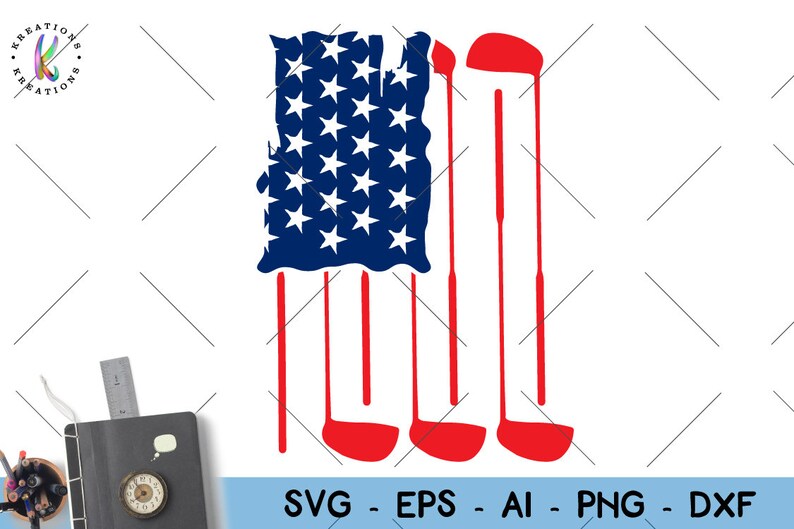 Download Golf American Flag Svg Father S Day Gift Shirt Svg Golf Etsy SVG, PNG, EPS, DXF File