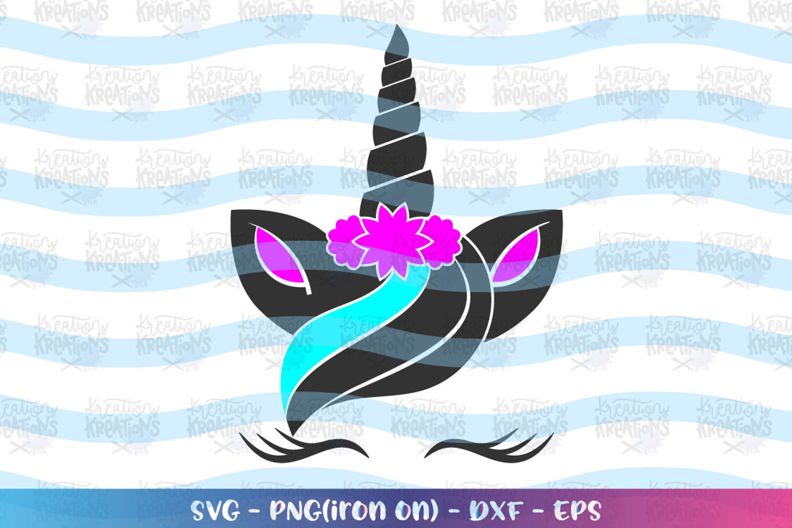 cute unicorn face eyelashes clipart svg cute unicorn svg print etsy
