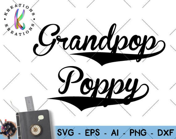 Download Poppy Grandpop SVG Father's day gift shirt svg decal print ...