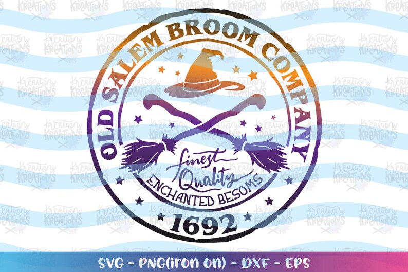 Hocus Pocus SVG Salem Witches broom enchanted besoms svg Etsy