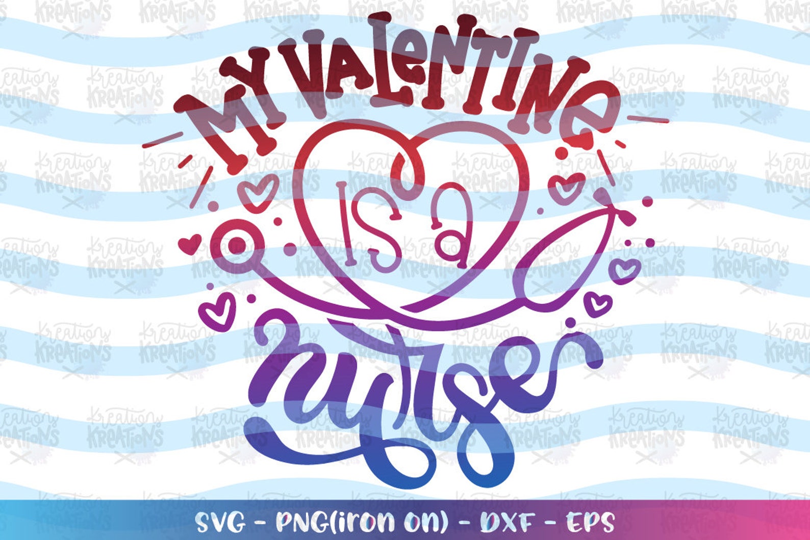 Download My Valentine is a Nurse svg Nurse quote nurse sayings mum ...