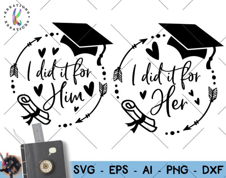 Free Free Graduation Monogram Svg 3 SVG PNG EPS DXF File