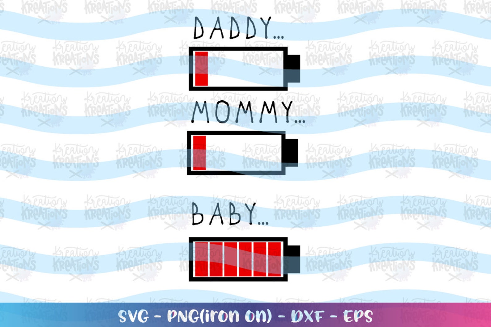 Recharge Battery SVG Mommy Daddy Baby SVG New Born Svg Cut Etsy