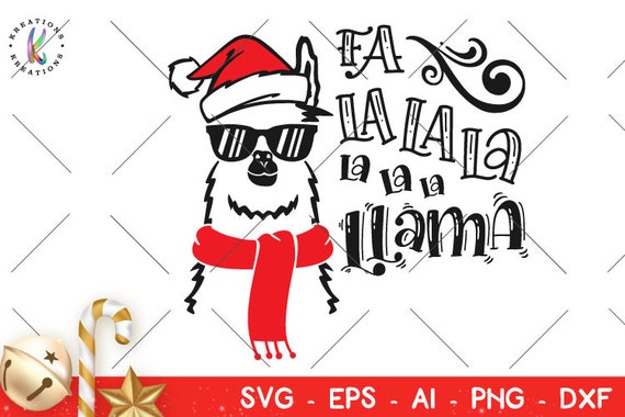 Download Llama Svg Christmas Llama Svg Christmas Cheer Funny Iron On Cut Files Cricut Silhouette Instant Download