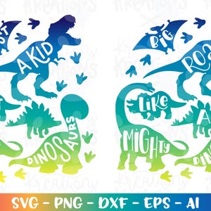 Gewoon een kind dat van dinosaurussen houdt svg brul jongen meisje dinosaurus motiverende opstrijkbare gesneden bestand silhouet cricut studio download sublimatie