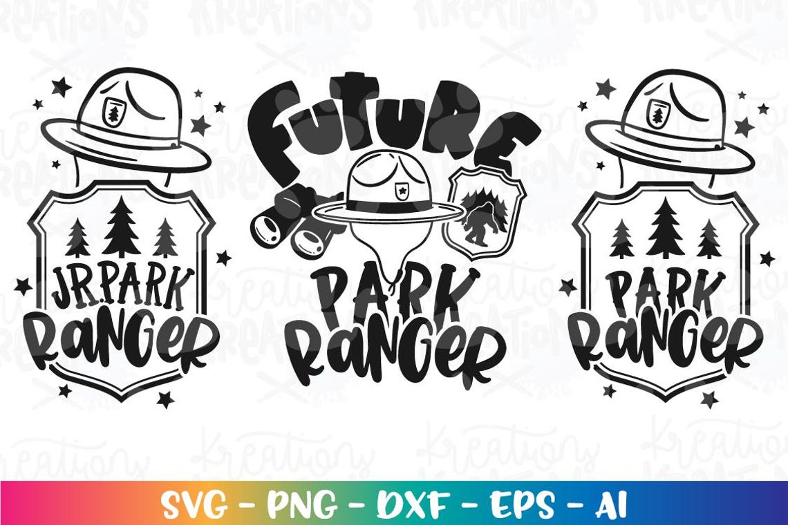 Park Ranger Svg Junior Park Ranger Future Park Ranger Camping Forest ...