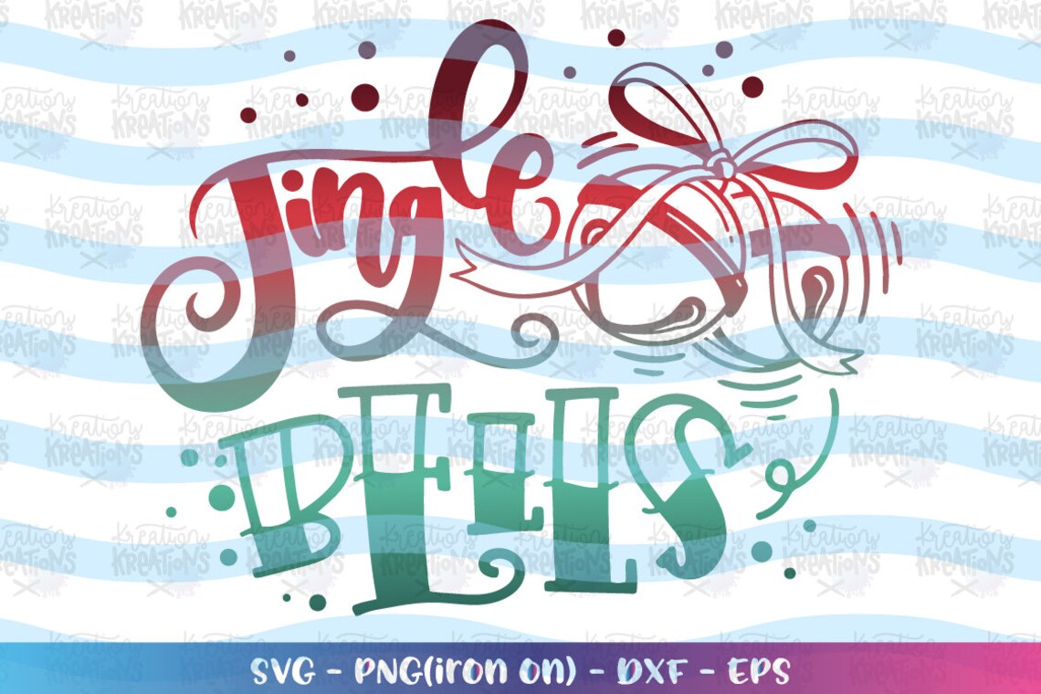 Jingle Bells Svg Christmas Quote Sayings Jingle Bells Clipart Etsy