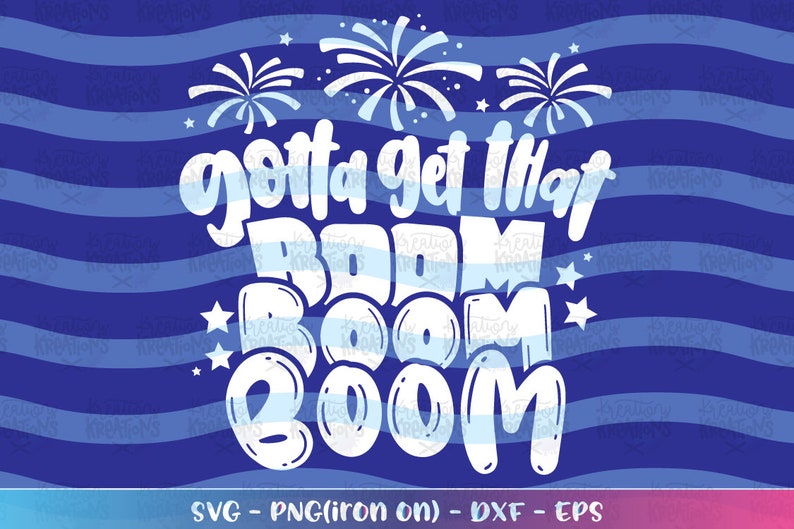 Gotta get that Boom Boom Boom