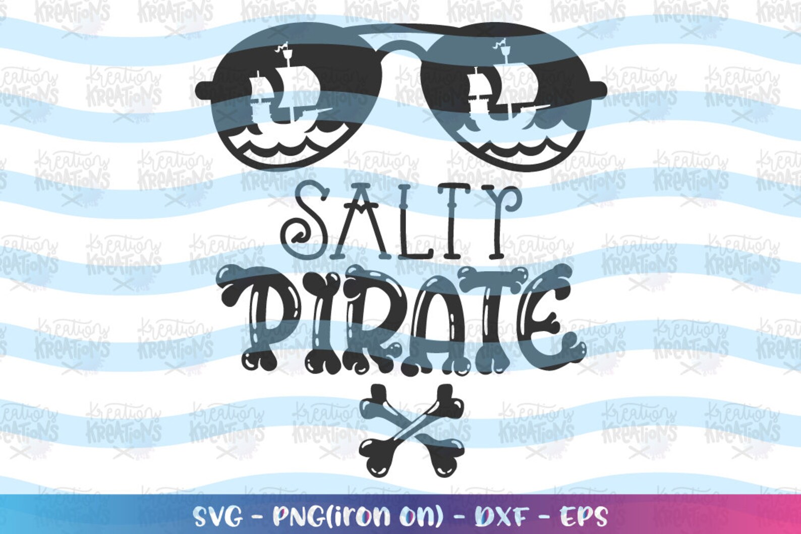 Pirate life SVG Pirate Sunglasses SVG cute pirate shirt design Etsy