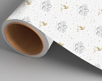 Personalised Luxury Gift Wrap for Wedding Present Personalized Wrapping Paper Customised for Wedding Present Unique Gift