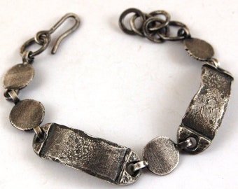 man silver bracelet, men's silver chain bracelet,  silver chain bracelet, statement bracelet