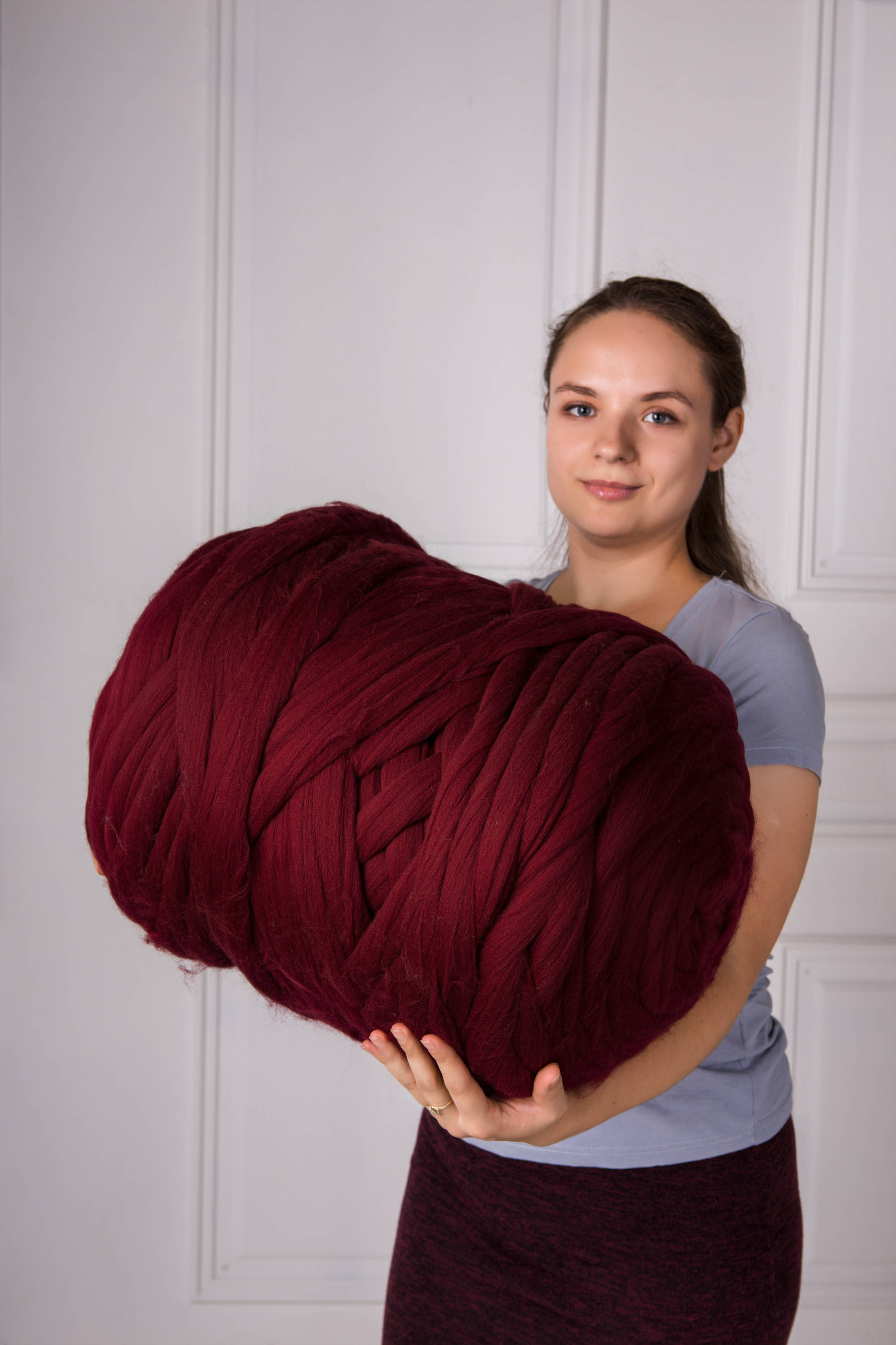 4 lbs/2 kg Chunky yarn. Super bulky yarn. Merino wool yarn. Etsy