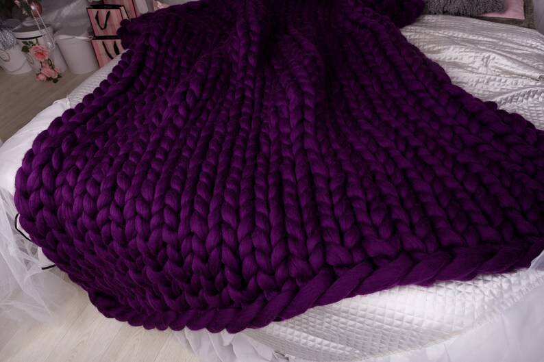 Giant throw blanket 60x80'' Etsy