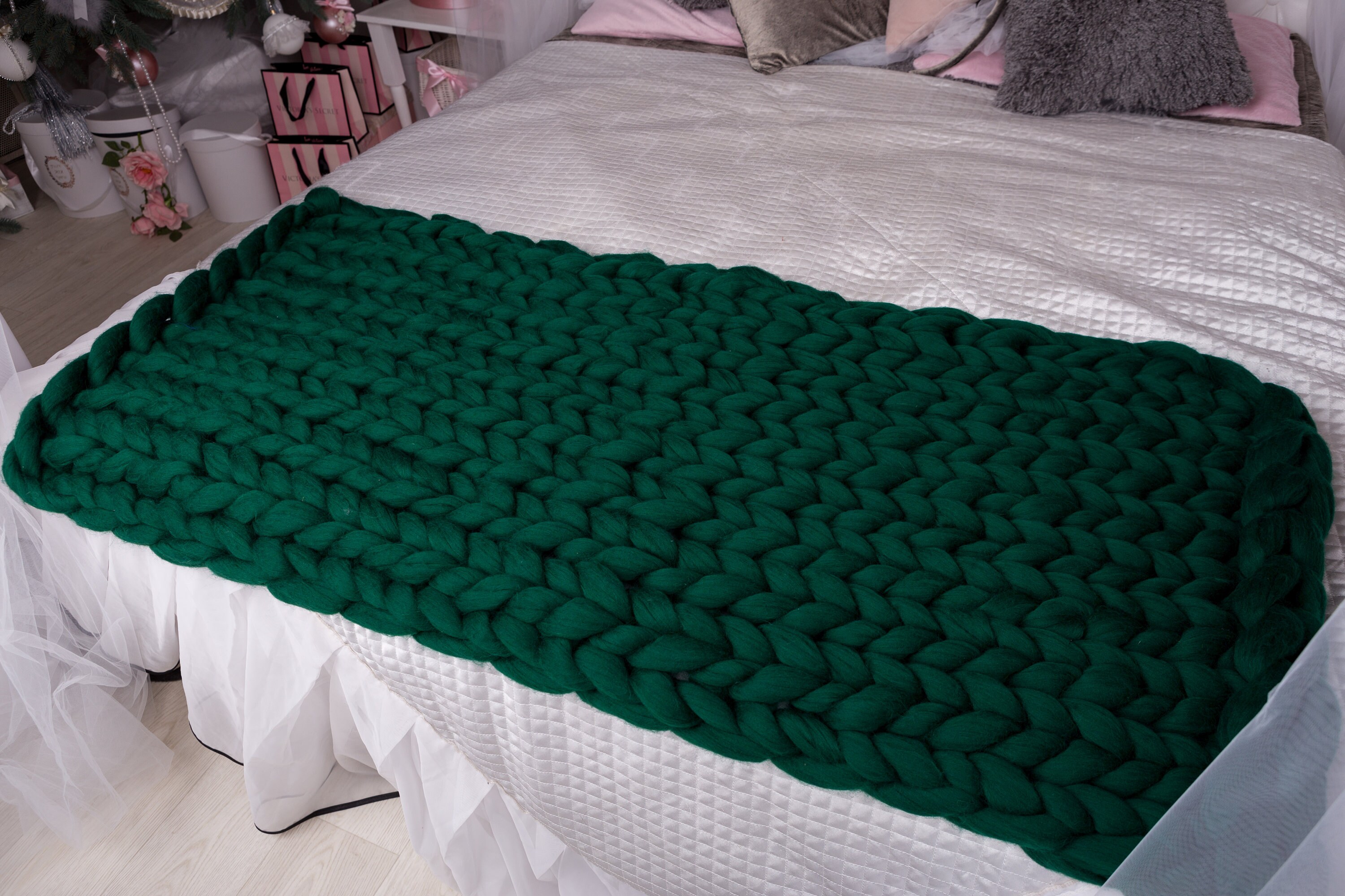Giant bulky blanket 30x50'' Etsy
