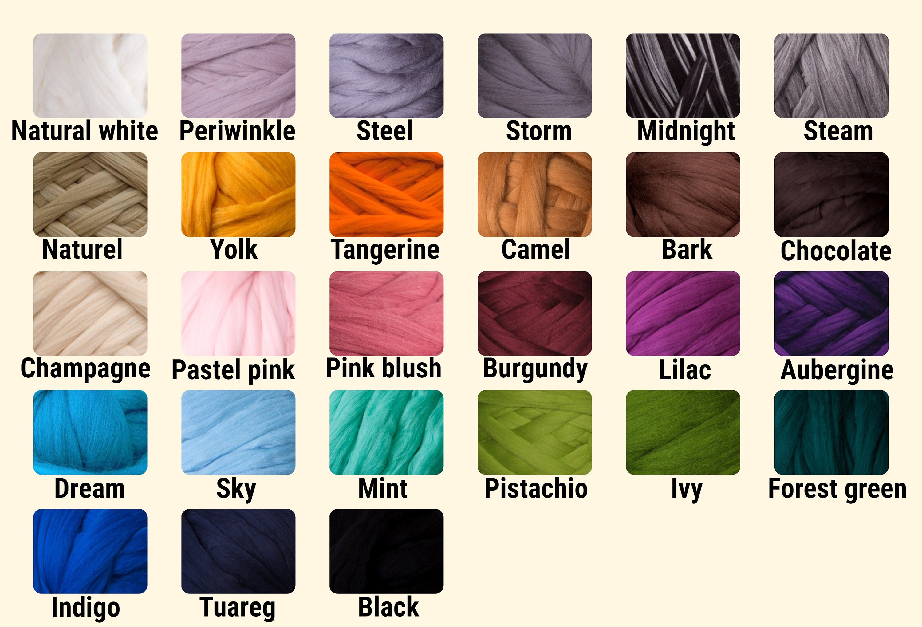 100 merino wool yarn 23 micron Etsy