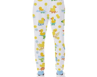 Duck Print ABDL Sweatpants With Pockets - Custom Text & Colors - Etsy