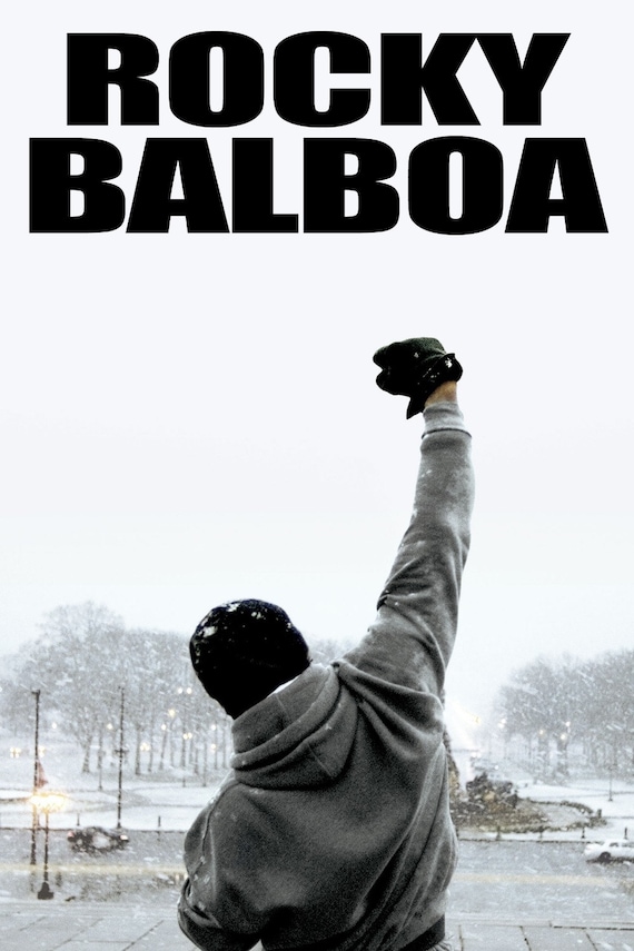 Rocky Balboa Movie Wall Bar Galaxy Space House Art - Etsy Singapore