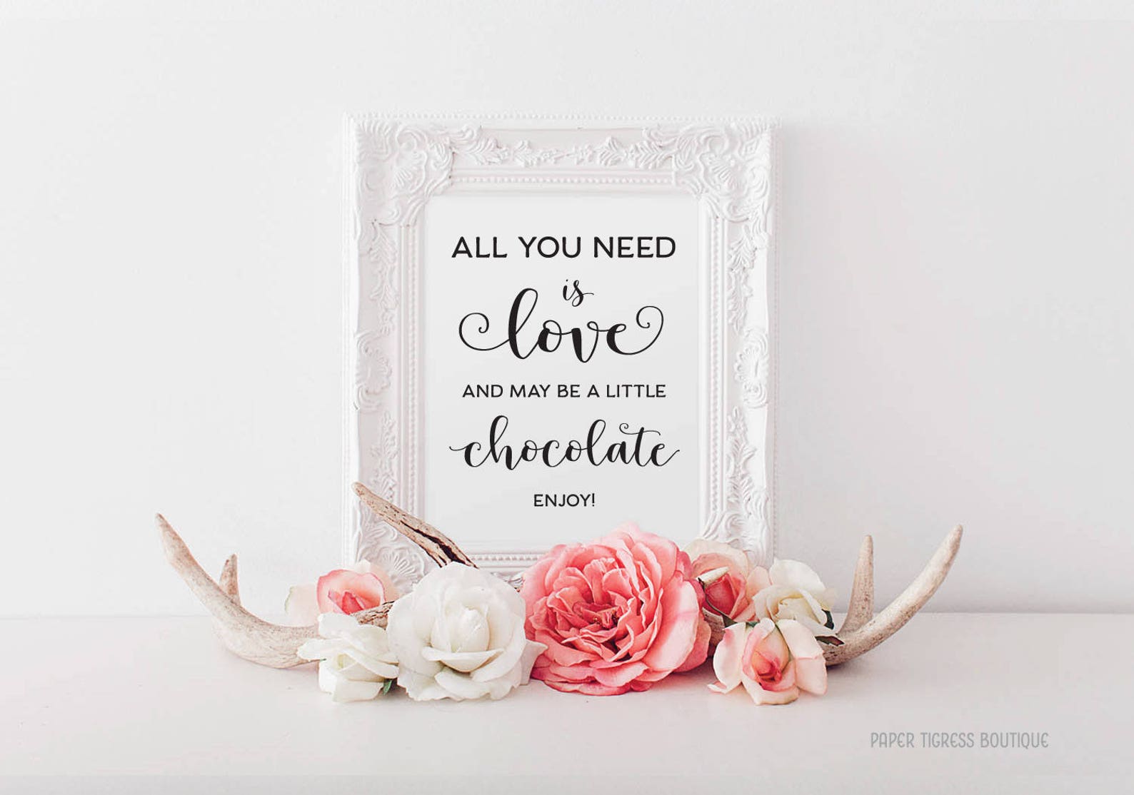 All you need is Love and Chocolate Printable Chocolate Bar Etsy