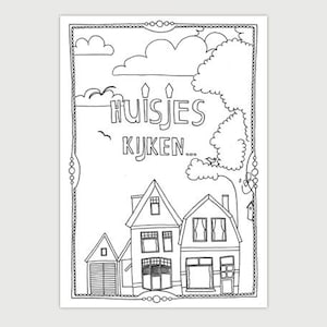 VERHUISKAART 'HUISJES KIJKEN'